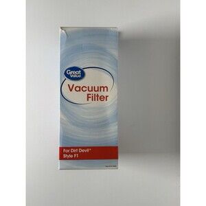 Great Value Dirt Devil F1 Style Vacuum Filter Replacement Part Breeze Vision 78